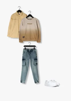 zand vingino casual overhemd quinten