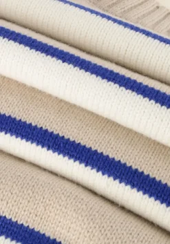 zand woodbird trui wbkurt stripe crew