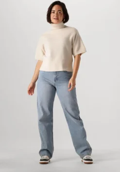 zand y.a.s. trui yasemila 2/4 roll neck knit pullover s.