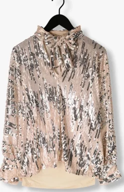 zilveren amaya amsterdam blouses glitter blouse