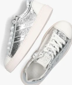 zilveren apples & pears lage sneakers boo12076