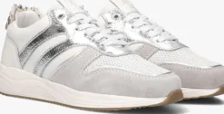 zilveren apples & pears lage sneakers 12091
