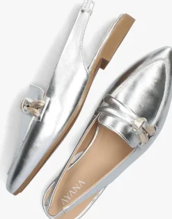 zilveren ayana slingbacks 4919