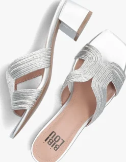 zilveren bibi lou muiltjes 879z94hg