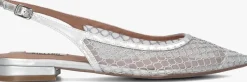 zilveren bibi lou slingbacks 616z78vk