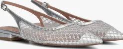 zilveren bibi lou slingbacks 616z78vk