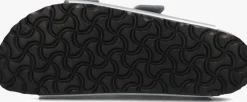 zilveren birkenstock slippers arizona dames