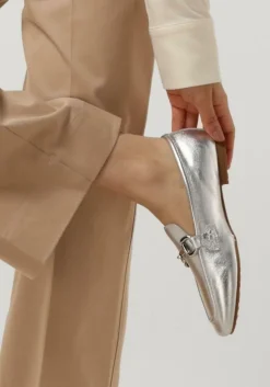 zilveren blasz loafers shn2559