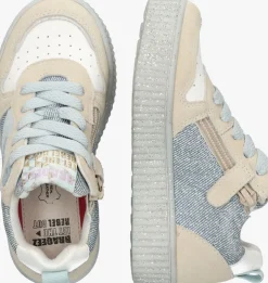 zilveren braqeez lage sneakers puk paris