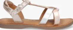 zilveren braqeez sandalen stella sun