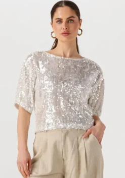 zilveren bruuns bazaar top ginia blouse