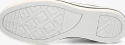 zilveren converse hoge sneakers chuck taylor all star hi