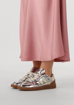 zilveren coolway lage sneakers goal