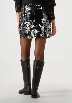 zilveren copenhagen muse minirok cmsequince-skirt