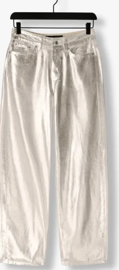zilveren drykorn straight leg jeans medley