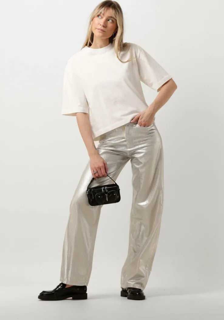 zilveren drykorn straight leg jeans medley