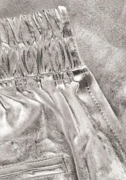 zilveren est'seven legging est’chino stretch leather