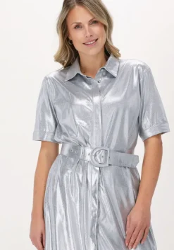 zilveren est'seven maxi jurk dress to impress