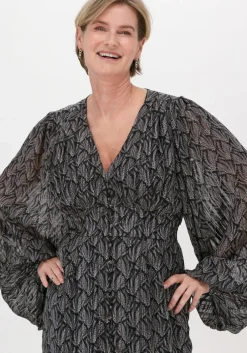 zilveren freebird maxi jurk fajr dress