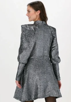 zilveren freebird mini jurk adora dress