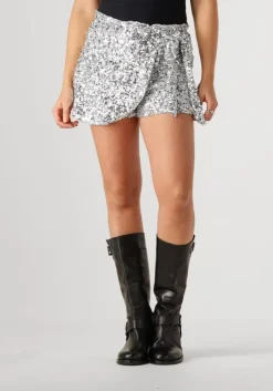 zilveren harper & yve minirok emilia-sk