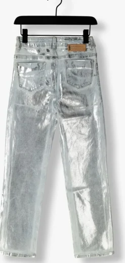 zilveren indian blue jeans straight leg jeans sue straight fit