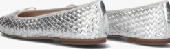 zilveren inuovo ballerina's a92018