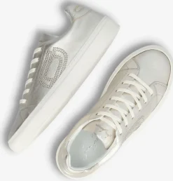 zilveren jan jansen lage sneakers kiss my back