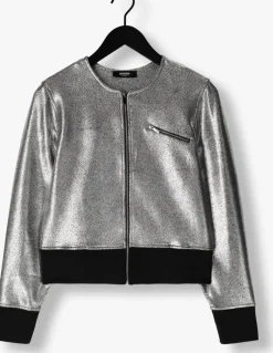 zilveren jansen amsterdam jack cs 271 bomber with zipper