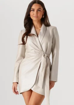 zilveren josh v mini jurk bonita