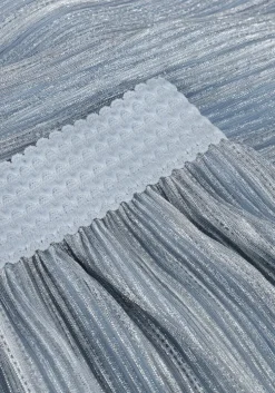 zilveren like flo minirok sara flo plisse skirt