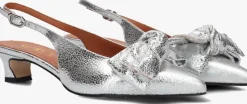 zilveren lina locchi slingbacks au 23/m