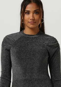 zilveren lollys laundry midi jurk rosie dress