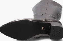 zilveren mexx hoge laarzen pluck mila