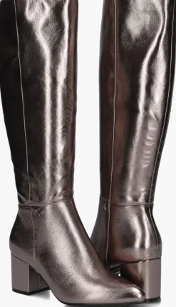 zilveren mexx hoge laarzen pluck mila