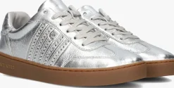zilveren michael kors lage sneakers scotty lace up