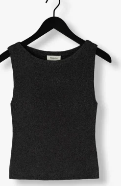 zilveren modström top luckymd top