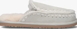 zilveren mou pantoffels slipper full eskimo stitch