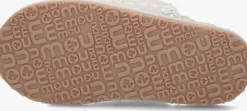 zilveren mou pantoffels slipper full eskimo stitch