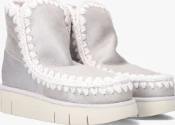 zilveren mou vachtlaarzen eskimo 18 bounce