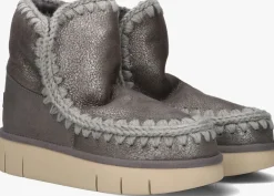 zilveren mou vachtlaarzen eskimo18bounc met