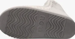 zilveren mou vachtlaarzen eskimo 18 glitter logo