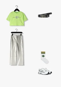 zilveren nik & nik pantalon kenner pants