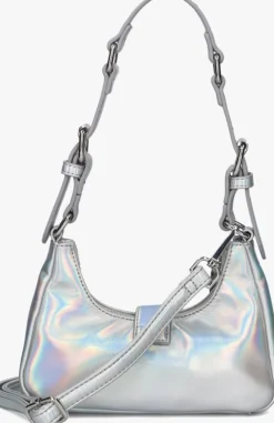 zilveren núnoo schoudertas palma recycled cool