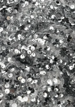 zilveren notre-v mini jurk nv-emani