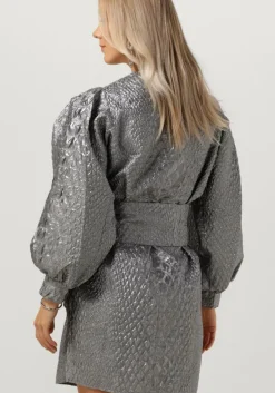 zilveren notre-v mini jurk nv-brigit mini dress