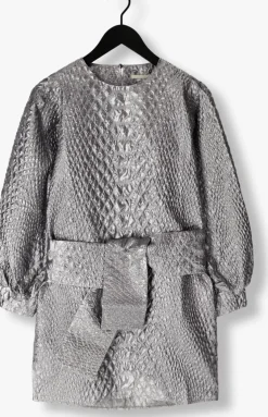 zilveren notre-v mini jurk nv-brigit mini dress