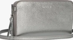 zilveren notre-v schoudertas jackie