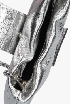 zilveren notre-v schoudertas bowi