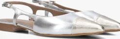 zilveren notre-v slingbacks 08-235